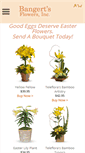 Mobile Screenshot of bangertsflowers.com